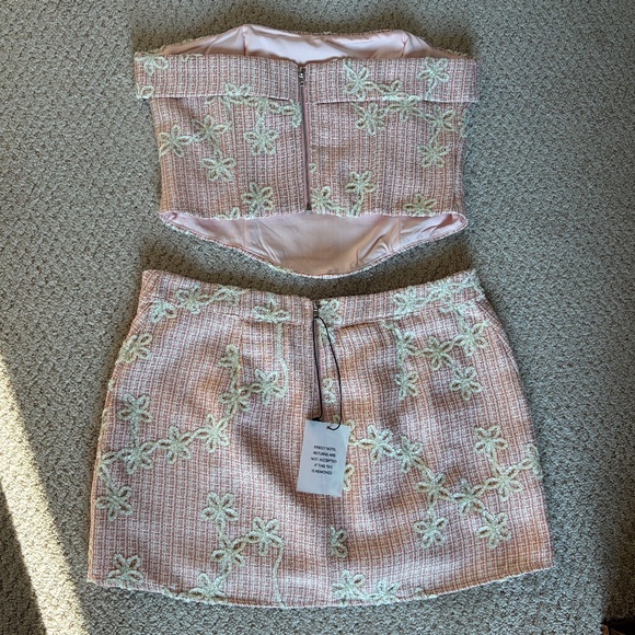 More To Come Doer Kirt Set pink floral Small - Picture 9 of 16